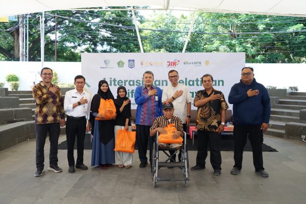 Bank NTB Syariah dan HARSA NTB Gelar Literasi Keuangan untuk Difabel Berdaya di Mataram